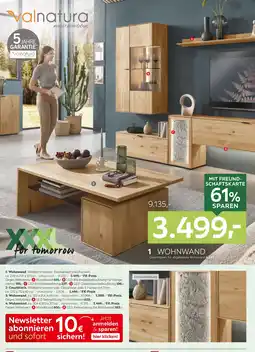 XXXLutz Valnatura wohnwand Angebot