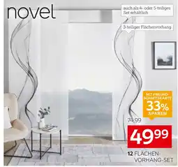XXXLutz Novel flächenvorhang-set „fumaso“ Angebot