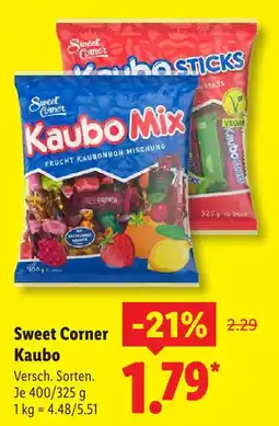 Lidl Sweet corner kaubo mix Angebot