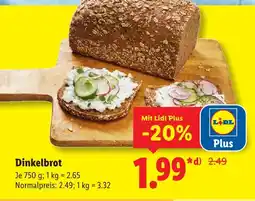 Lidl Dinkelbrot Angebot