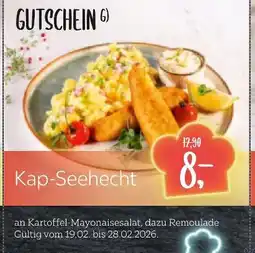 XXXLutz Kap-seehecht an kartoffel-mayonaisesalat, dazu remoulade Angebot