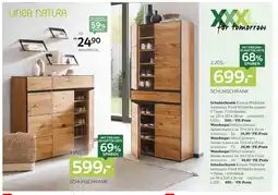 XXXLutz Schuhschrank ca. 133 x 123 x 38 cm Angebot