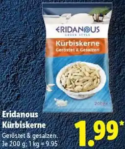 Lidl Eridanous Kürbiskerne Angebot