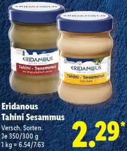 Lidl Eridanous Tahini Sesammus Angebot