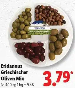 Lidl Eridanous Griechischer Oliven Mix Angebot