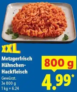 Lidl Metzgerfrisch Hähnchen Hackfleisch Angebot