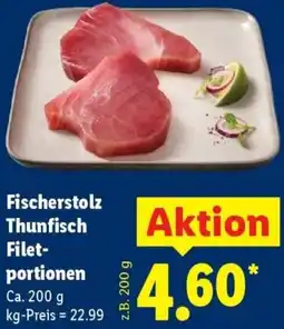 Lidl Fischerstolz Thunfisch Filetportionen Angebot