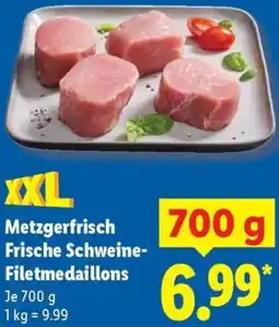 Lidl Metzgerfrisch Frische Schweine Filetmedaillons Angebot