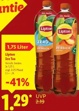 Lidl Lipton Ice Tea Angebot