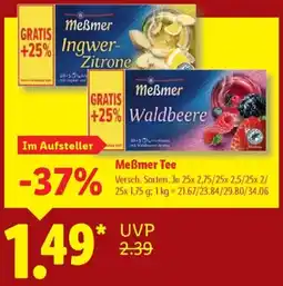 Lidl Meẞmer Tee Angebot