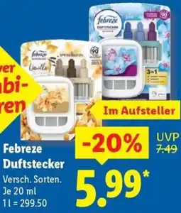 Lidl Febreze Duftstecker Angebot
