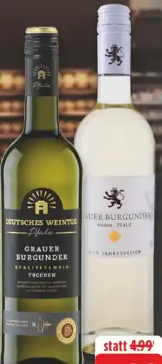 E-Center Deutsches Weintor Grauer Burgunder Angebot