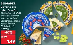 Kaufland BERGADER Bavaria blu oder Bonifaz Angebot