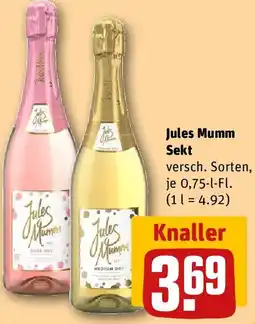 REWE Jules Mumm Sekt Angebot