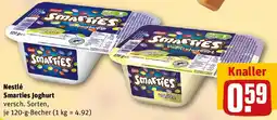 REWE Nestlé Smarties Joghurt Angebot