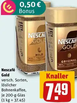 REWE Nescafé Gold Angebot