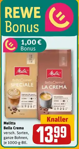 REWE Melitta Bella Crema Angebot