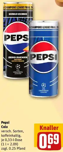 REWE Pepsi Cola Angebot