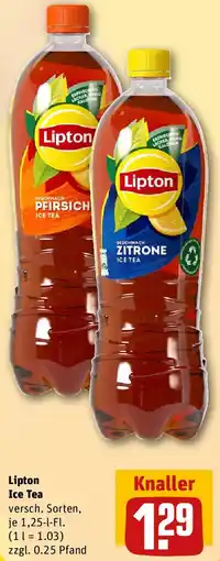 REWE Lipton Ice Tea Angebot