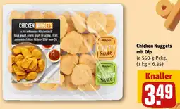REWE Chicken Nuggets mit Dip Angebot