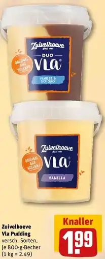 REWE Zuivelhoeve Vla Pudding Angebot