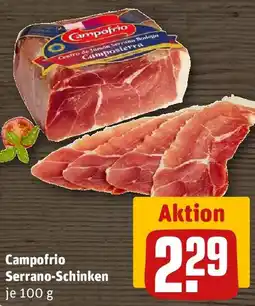 REWE Campofrio Serrano-Schinken Angebot