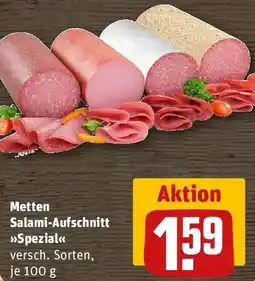 REWE Metten Salami-Aufschnitt Spezial Angebot