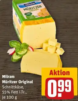 REWE Milram Müritzer Original Angebot