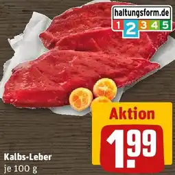 REWE Kalbs-Leber Angebot