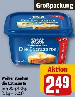 REWE Weihenstephan die Extrazarte Angebot