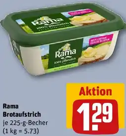 REWE Rama Brotaufstrich Angebot
