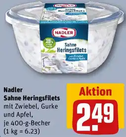 REWE Nadler Sahne Heringsfilets Angebot
