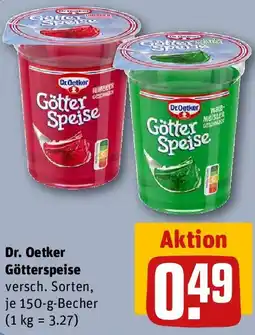 REWE Dr. Oetker Götterspeise Angebot