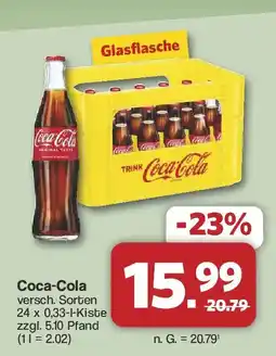 Famila Nord West Coca-Cola Angebot