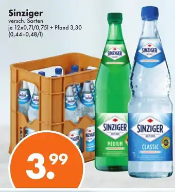 Trink und Spare Sinziger 12x0,7L/0,75L Angebot