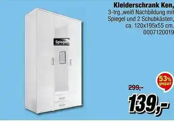 Opti Wohnwelt Kleiderschrank Ken Angebot