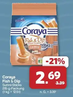 Famila Nord West Coraya Fish & Dip Angebot
