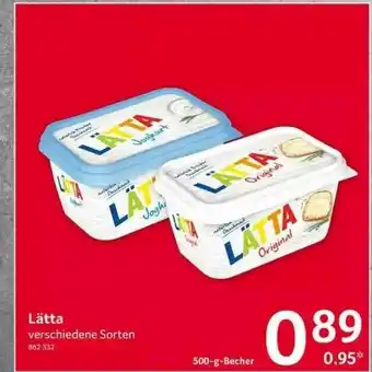 Selgros Lätta Angebot