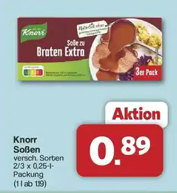 Famila Nord West Knorr Soßen Angebot