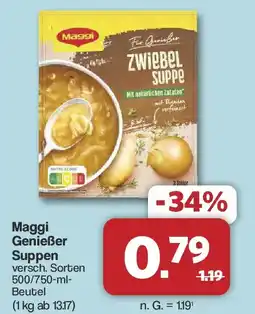 Famila Nord West Maggi Genießer Suppen Angebot