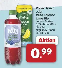 Famila Nord West Volvic Touch oder Vilsa Leichte Limo Bio Angebot