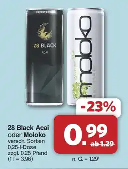 Famila Nord West 28 Black Acai oder Moloko Angebot