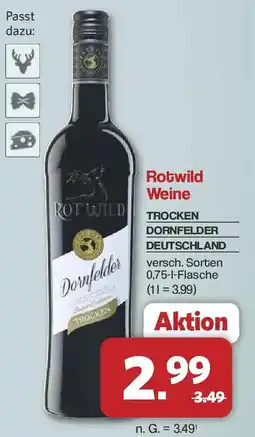 Famila Nord West Rotwild Weine Dornfelder Angebot