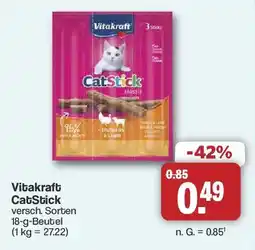 Famila Nord West Vitakraft CatStick Angebot