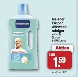 Famila Nord West Meister Proper Allzweckreiniger Angebot