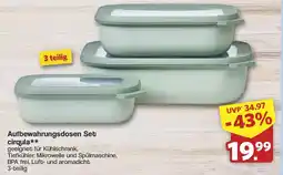 Famila Nord West MEPAL Aufbewahrungsdosen Set cirqula 3 teilig Angebot