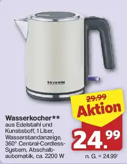 Famila Nord West SEVERIN Wasserkocher Angebot