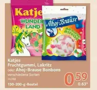 Selgros Katjes Fruchtgummi, Lakritz Oder Ahoj-brause Bonbons Angebot