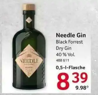 Selgros Needle Gin Angebot