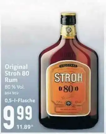 Selgros Original Stroh 80 Rum Angebot